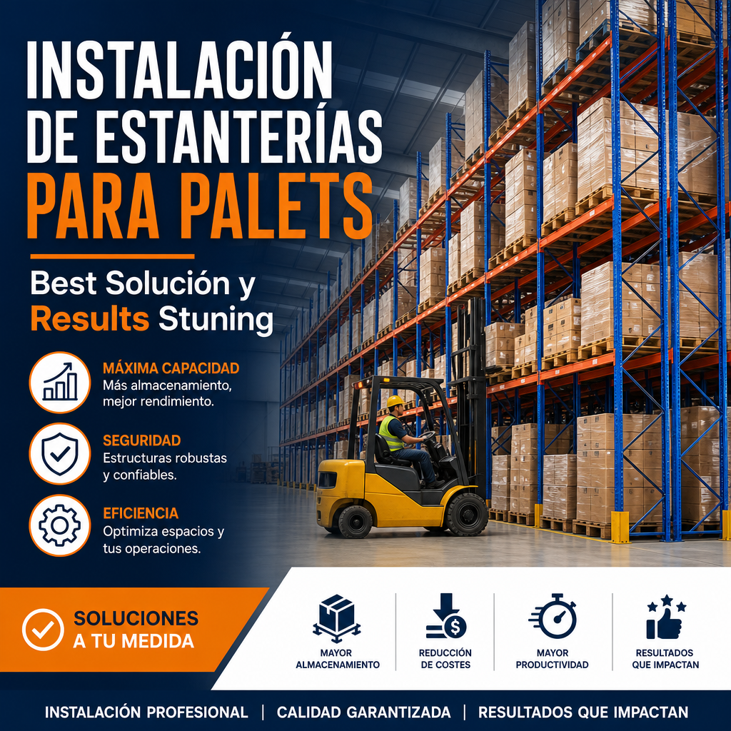 Instalación de Estanterías para Palets