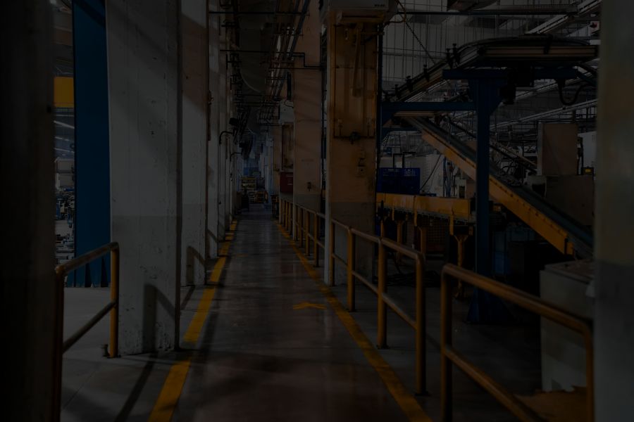 Nave industrial para instalación de ventiladores de techo industriales